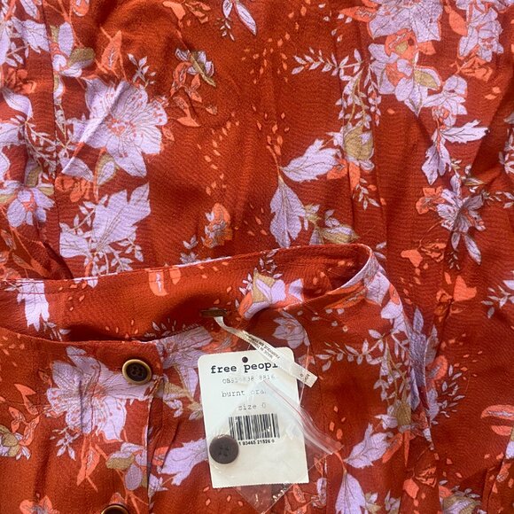 NWT Free People Metro Love Midi Skirt Size 0 - Picture 6 of 6